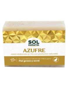 Jabon de azufre 100 g Sol Natural